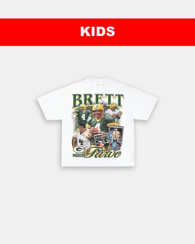 BRETT FAVRE - KIDS TEE Hoodie, Sweatshirt | CoreVibeTees.com (Image 2)