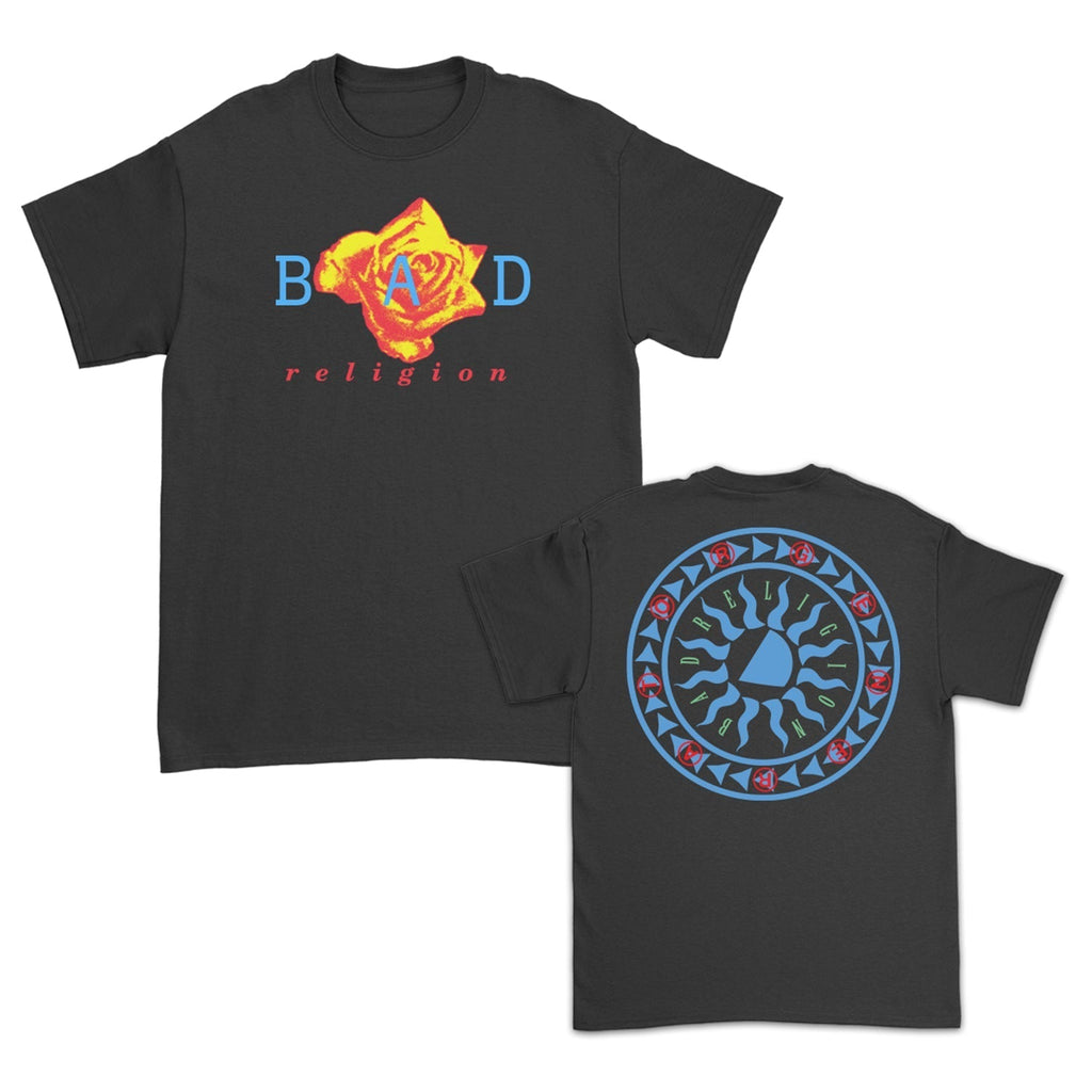 Flower Sun Tee (Black) Hoodie, Sweatshirt | CoreVibeTees.com (Image 1)