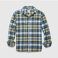 Brian Brushed Cotton Shirt - Green Combo Hoodie, Sweatshirt | CoreVibeTees.com (Image 1)