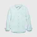 Brian Button Collar Slub Shirt - Green Hoodie, Sweatshirt | CoreVibeTees.com (Image 1)