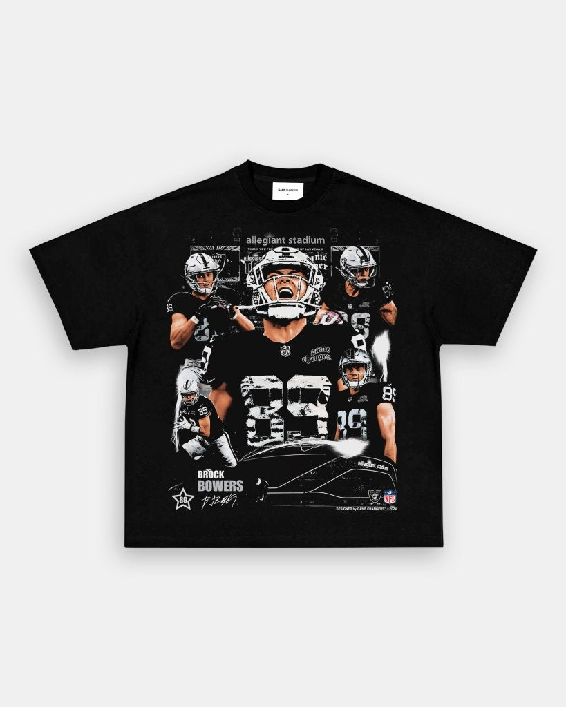 BROCK BOWERS - RAIDERS TEE Hoodie, Sweatshirt | CoreVibeTees.com (Image 3)