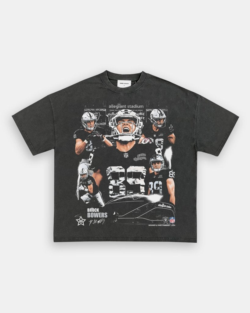 BROCK BOWERS - RAIDERS TEE Hoodie, Sweatshirt | CoreVibeTees.com (Image 2)