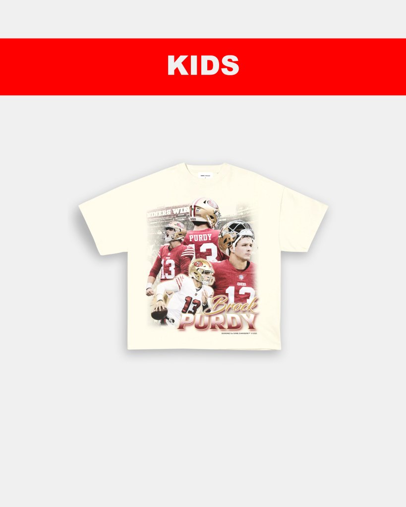BROCK PURDY - KIDS TEE Hoodie, Sweatshirt | CoreVibeTees.com (Image 4)
