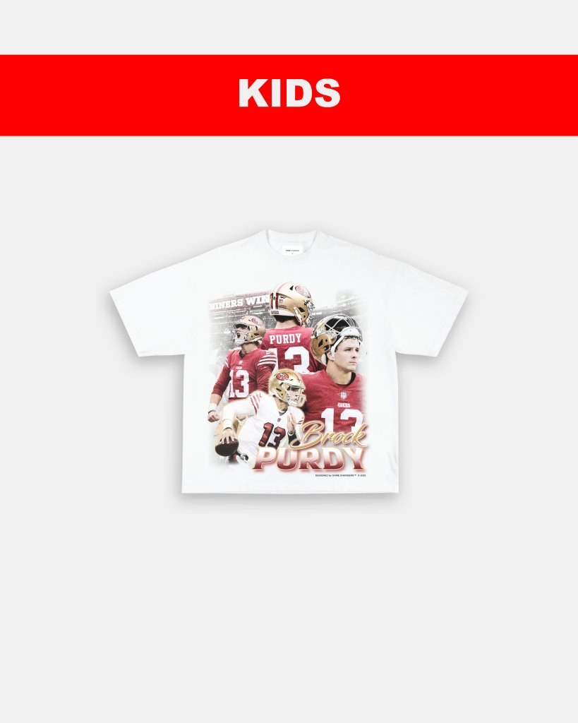 BROCK PURDY - KIDS TEE Hoodie, Sweatshirt | CoreVibeTees.com (Image 2)