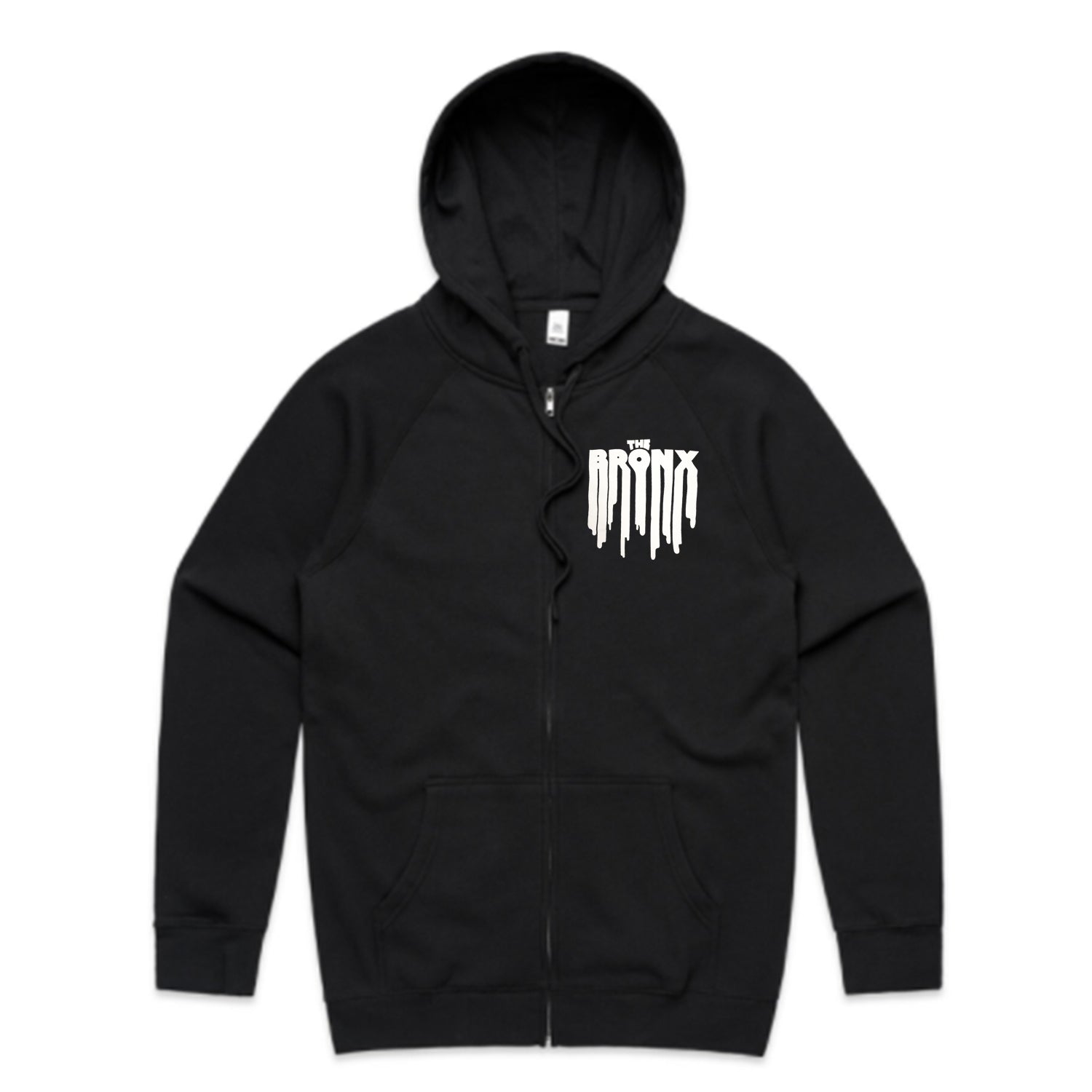 Drip Logo Zip Up Hoodie (Black) T-Shirts, Sweatshirt | CoreVibeTees.com (Image 1)