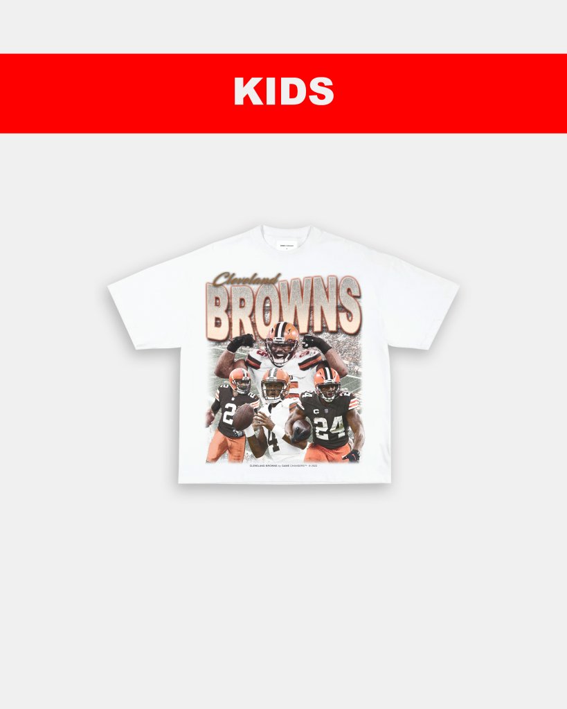 BROWNS - KIDS TEE Hoodie, Sweatshirt | CoreVibeTees.com (Image 2)