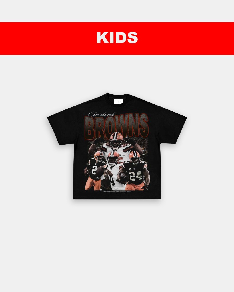 BROWNS - KIDS TEE Hoodie, Sweatshirt | CoreVibeTees.com (Image 3)
