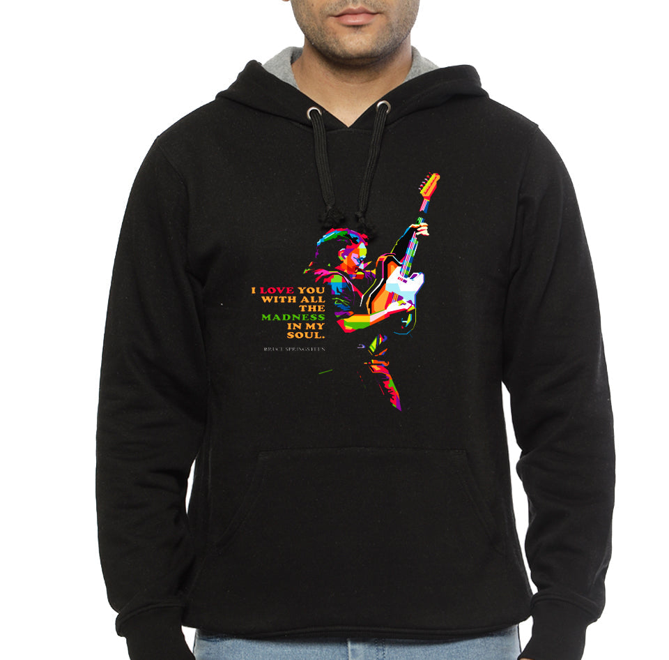 Bruce Springsteen Black Hoodie T-Shirts, Sweatshirt | CoreVibeTees.com