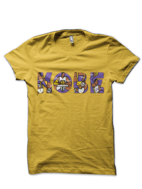 Kobe Bryant Yellow T-Shirt Hoodie, Sweatshirt | CoreVibeTees.com