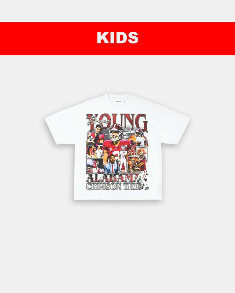 BRYCE YOUNG - ALABAMA - KIDS TEE Hoodie, Sweatshirt | CoreVibeTees.com (Image 2)