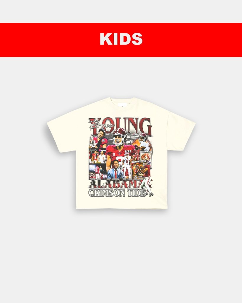 BRYCE YOUNG - ALABAMA - KIDS TEE Hoodie, Sweatshirt | CoreVibeTees.com (Image 4)