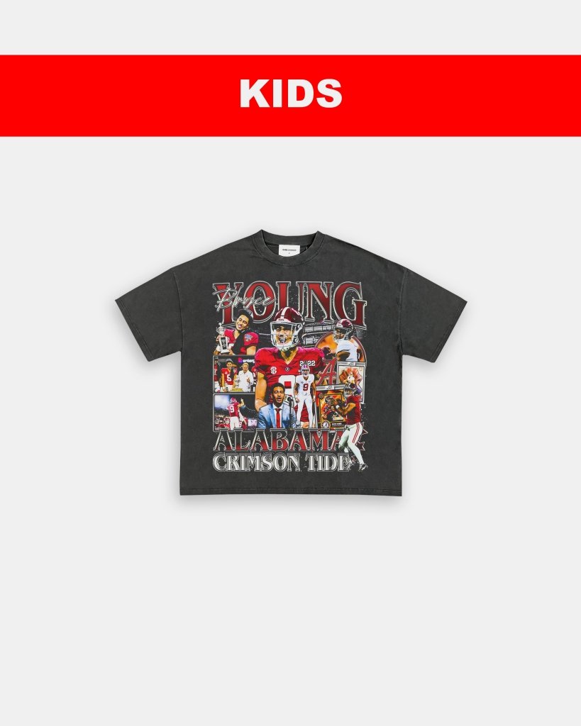 BRYCE YOUNG - ALABAMA - KIDS TEE Hoodie, Sweatshirt | CoreVibeTees.com (Image 1)