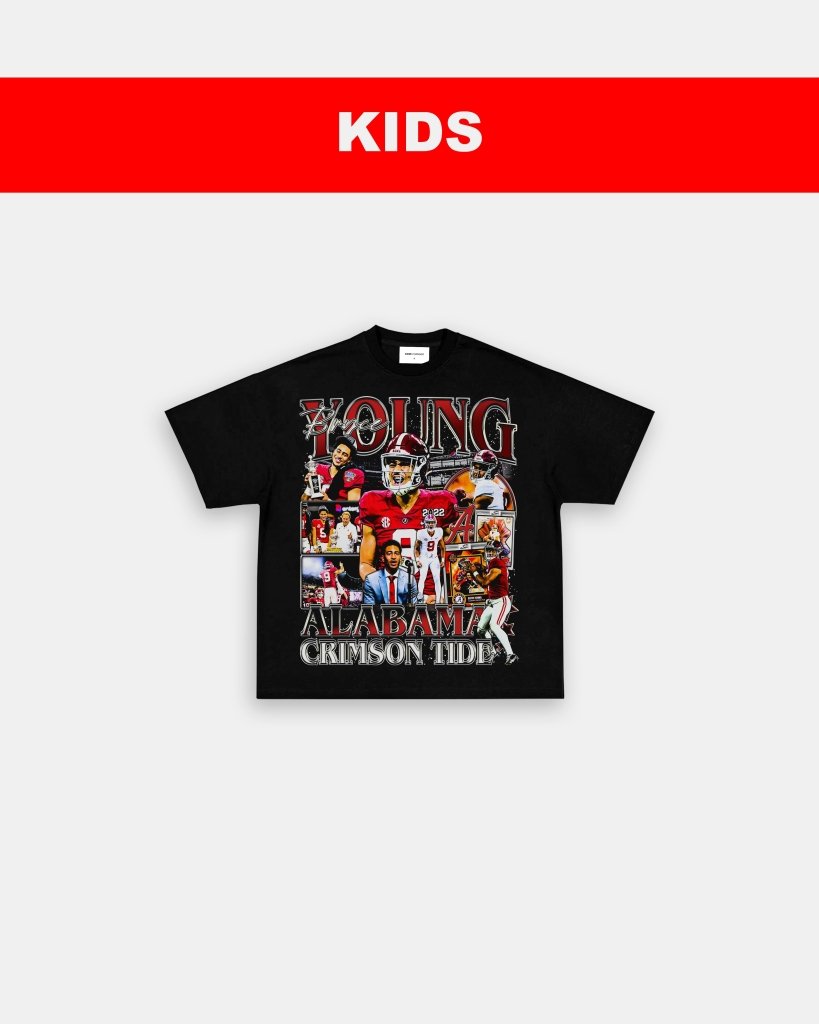 BRYCE YOUNG - ALABAMA - KIDS TEE Hoodie, Sweatshirt | CoreVibeTees.com (Image 3)