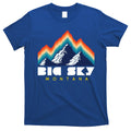 Big Sky Montana Usa Ski Retro Gift T-Shirt Hoodie, Sweatshirt | CoreVibeTees.com