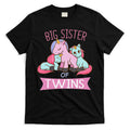 Big Sister of Twins Unicorn Twin T-Shirt Hoodie, Sweatshirt | CoreVibeTees.com
