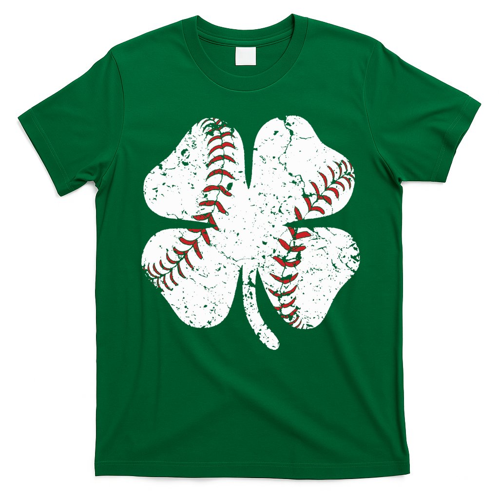 Baseball St Patricks Day Boys Men Catcher Pitcher Shamrock T-Shirt Hoodie, Sweatshirt | CoreVibeTees.com