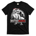 Brothersaurus T rex Dinosaur Brother Saurus Family Matching T-Shirt Hoodie, Sweatshirt | CoreVibeTees.com