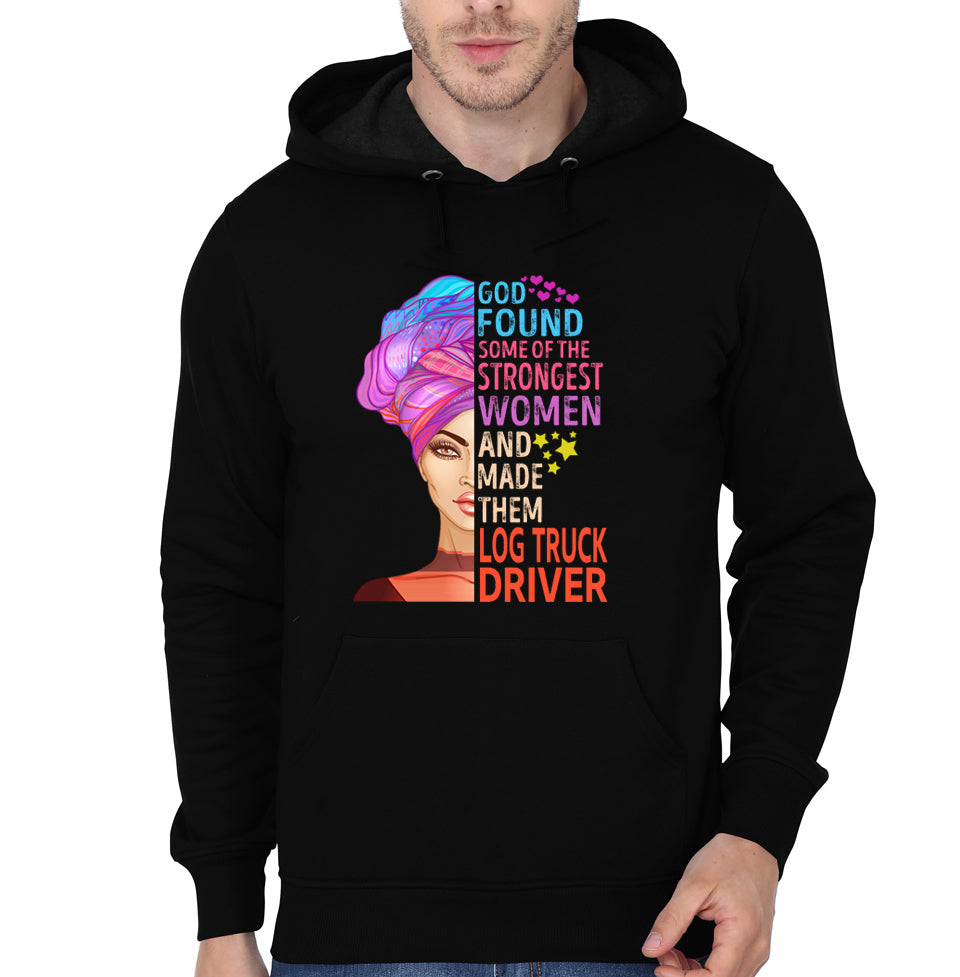 God Found Log Truck Driver Hoodie T-Shirts, Sweatshirt | CoreVibeTees.com