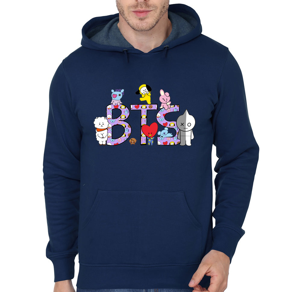 BTS MEETS BT21 Hoodie T-Shirts, Sweatshirt | CoreVibeTees.com