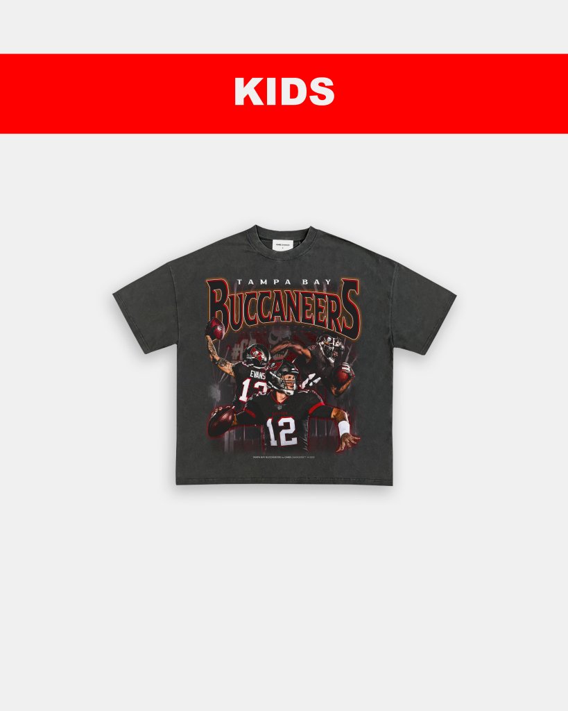 BUCCANEERS - KIDS TEE Hoodie, Sweatshirt | CoreVibeTees.com (Image 1)
