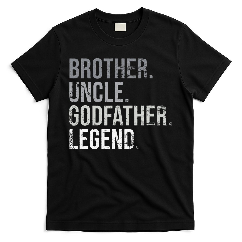 Brother Uncle Godfather Legend Best Funny Uncle T-Shirt Hoodie, Sweatshirt | CoreVibeTees.com