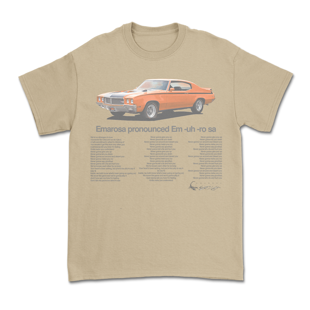 Emarosa - Never Gonna Give You Up T-Shirt Hoodie, Sweatshirt | CoreVibeTees.com