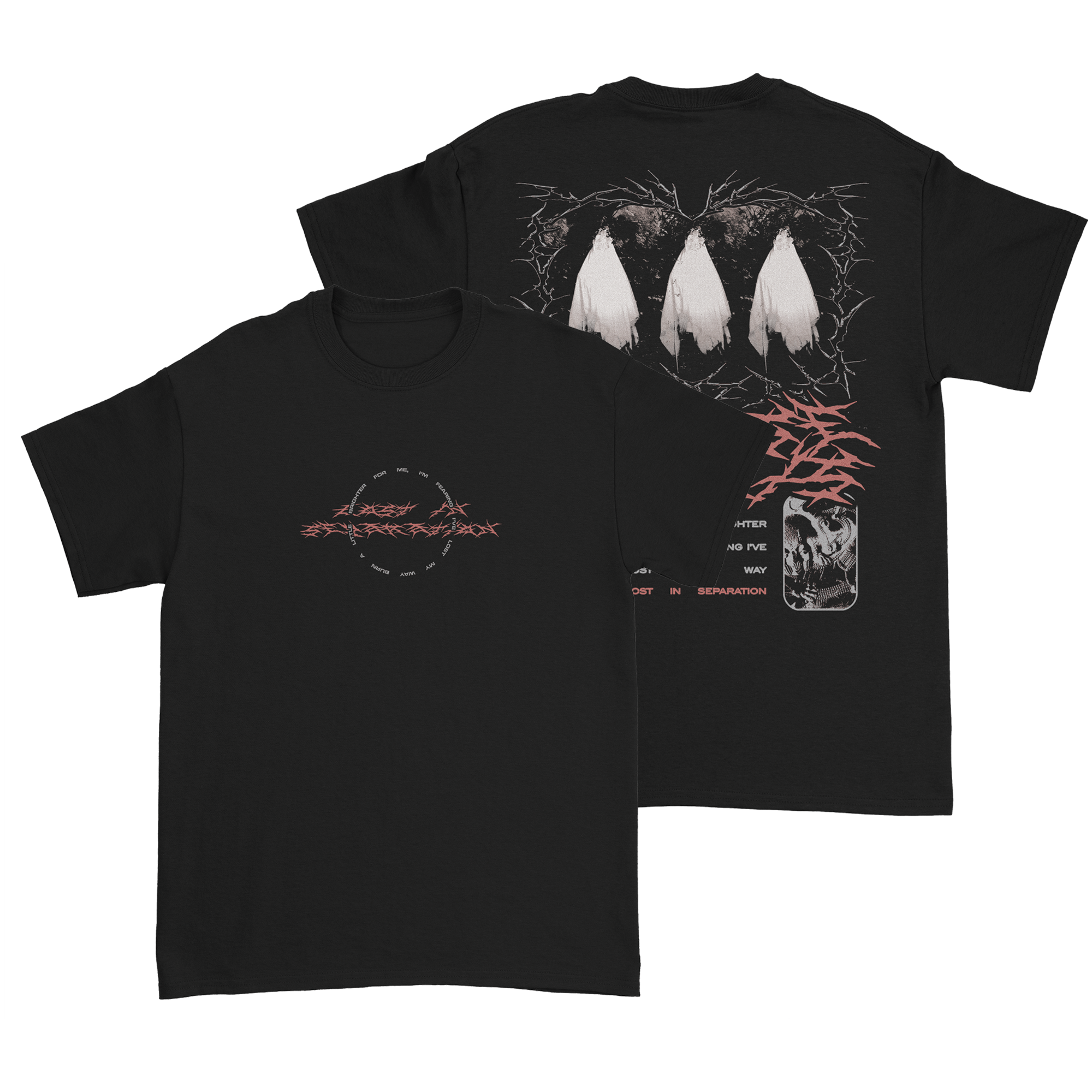 Lost In Separation - Burn A Little Brighter T-Shirt Hoodie, Sweatshirt | CoreVibeTees.com (Image 1)