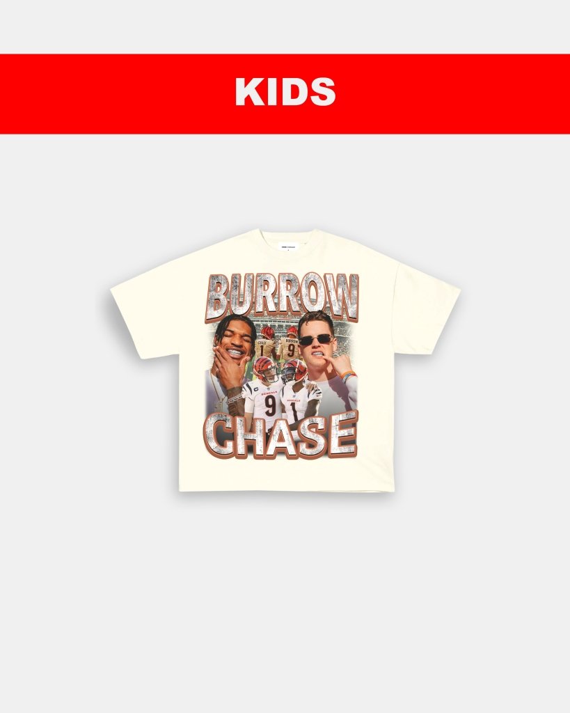 BURROW X CHASE - KIDS TEE Hoodie, Sweatshirt | CoreVibeTees.com (Image 4)