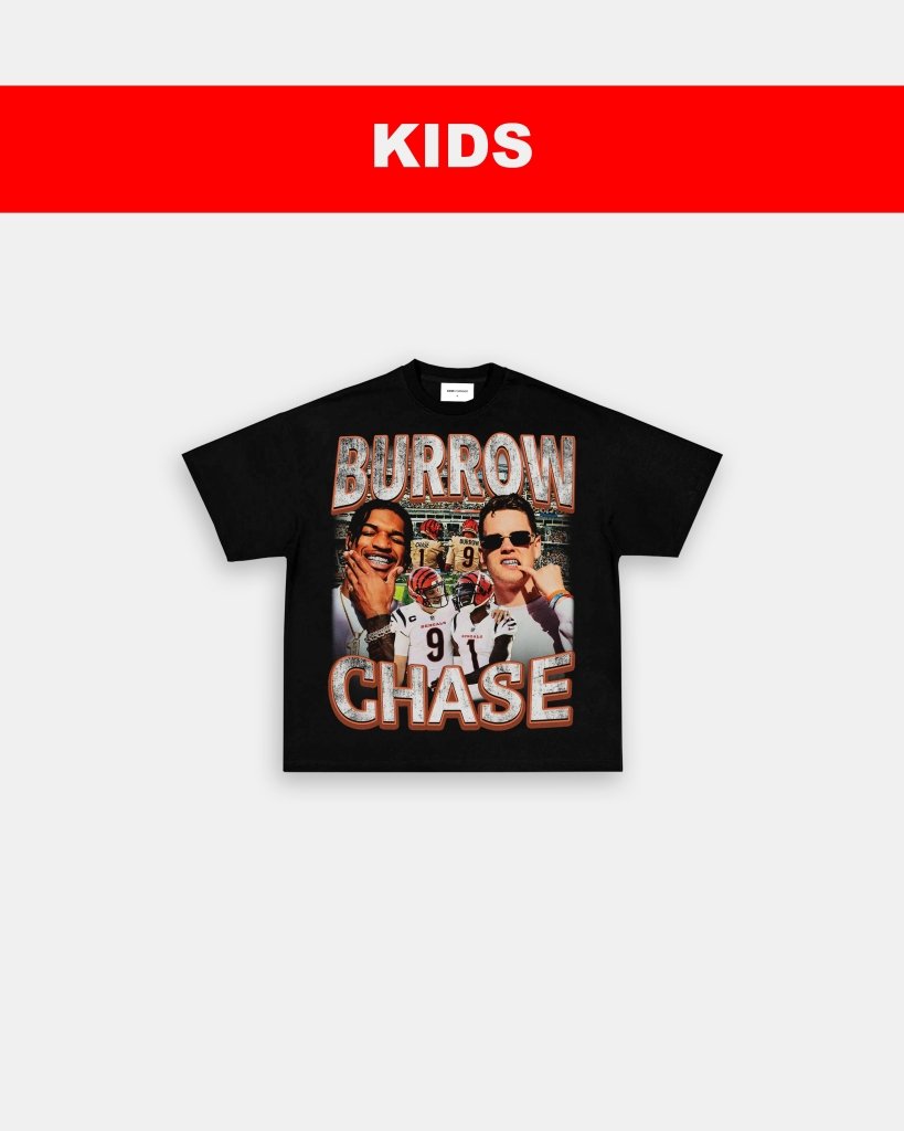 BURROW X CHASE - KIDS TEE Hoodie, Sweatshirt | CoreVibeTees.com (Image 5)
