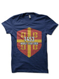 Constantinople 1453 Byzantine Empire Navy Blue T-Shirt Hoodie, Sweatshirt | CoreVibeTees.com