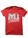 M1 Garand Red Half Sleeve T-Shirt Hoodie, Sweatshirt | CoreVibeTees.com