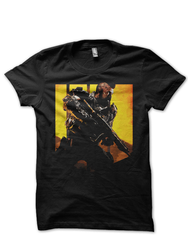 Call of Duty Black Half Half Sleeve T-Shirt Hoodie, Sweatshirt | CoreVibeTees.com