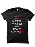 Pwn Noobs Black Half Sleeve T-Shirt Hoodie, Sweatshirt | CoreVibeTees.com