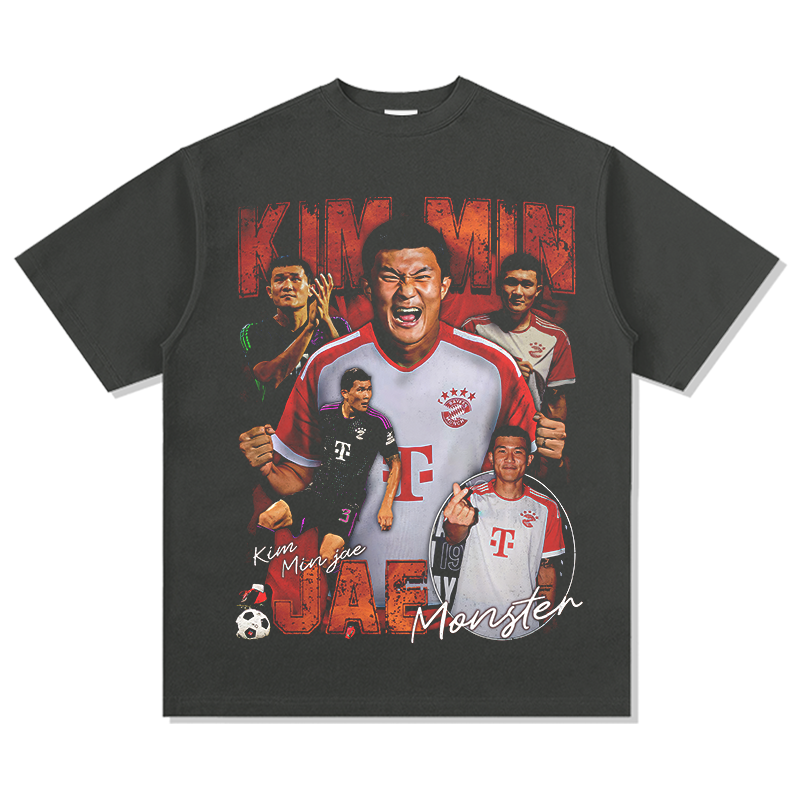 Kim Min jae "Monster" Tee Hoodie, Sweatshirt | CoreVibeTees.com (Image 2)