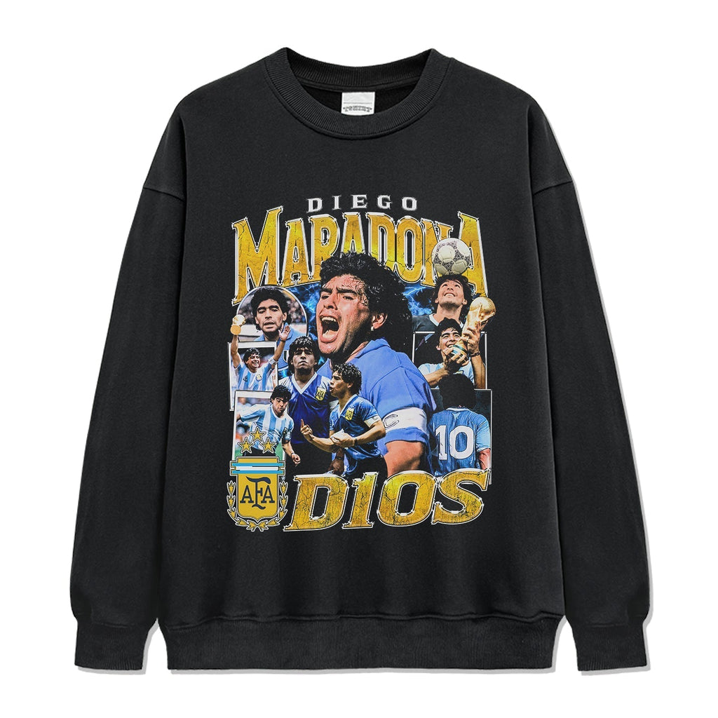 DIEGO MARADONA SWEATSHIRT 2024 T-Shirts, Hoodie | CoreVibeTees.com (Image 4)