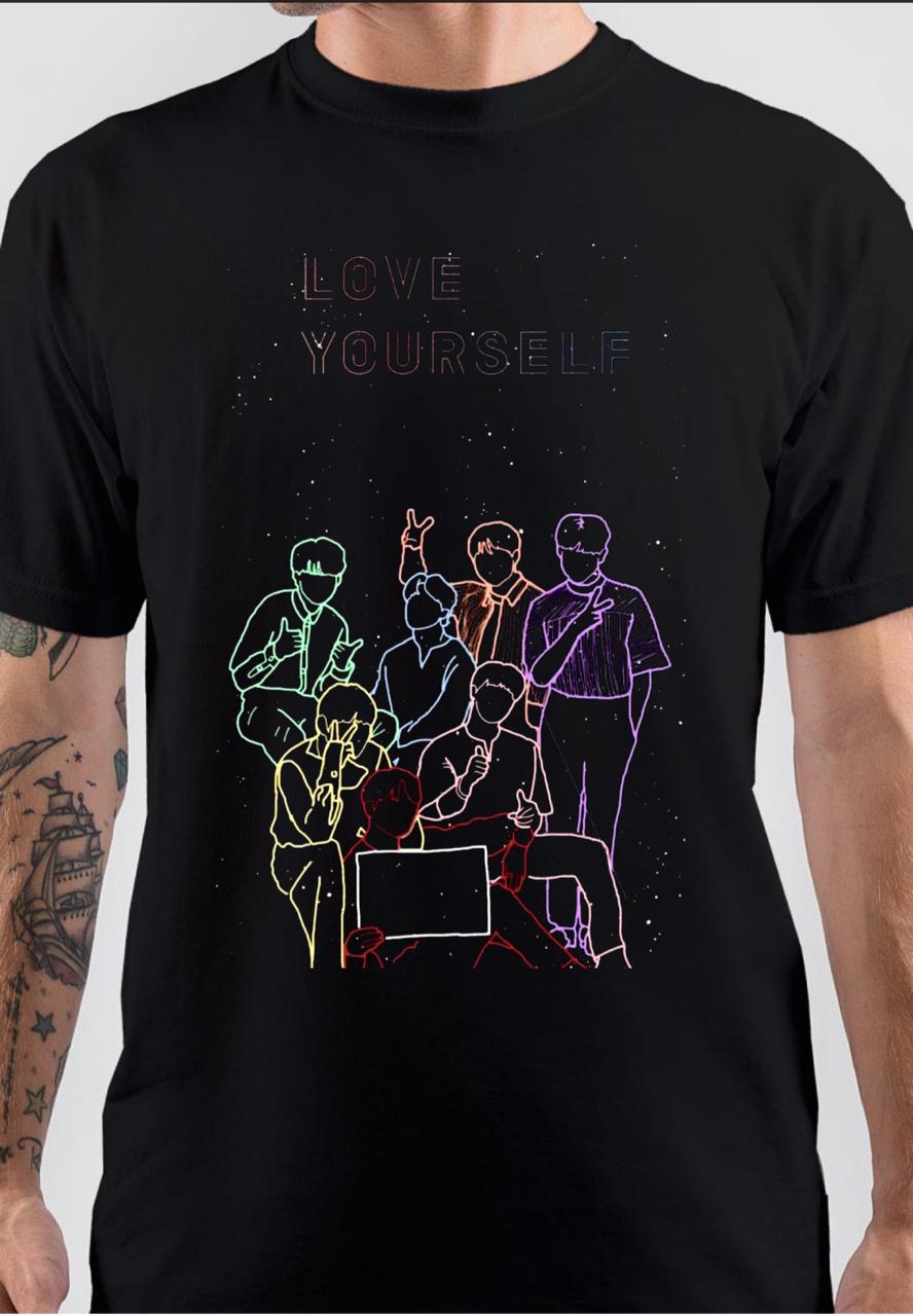Love Yourself T-Shirt Hoodie, Sweatshirt | CoreVibeTees.com