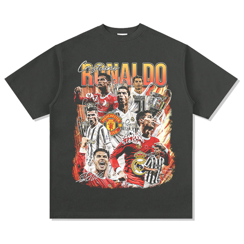 Cristiano Ronaldo "Signature" Tee Style002 Hoodie, Sweatshirt | CoreVibeTees.com (Image 3)