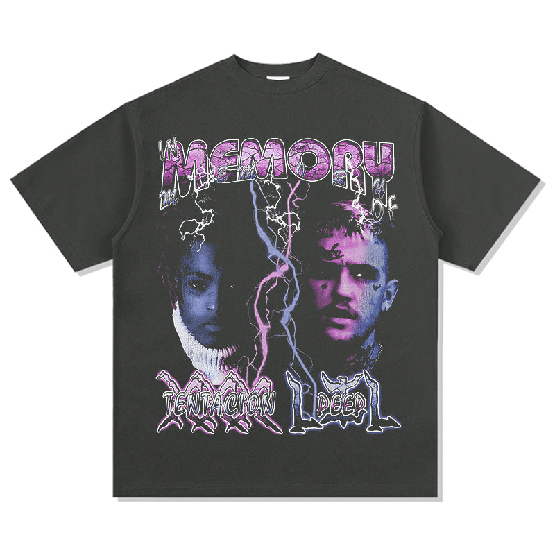 Memory By Xxxtentacion & Lil Peep Tee Hoodie, Sweatshirt | CoreVibeTees.com (Image 2)