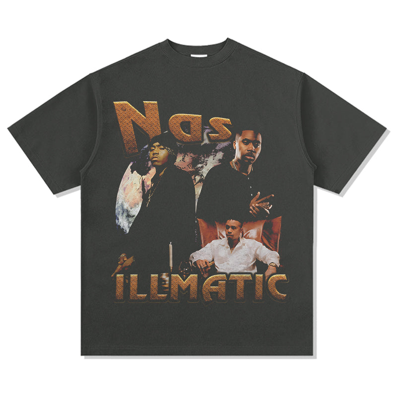 Illmatic By Nas Tee Hoodie, Sweatshirt | CoreVibeTees.com (Image 2)