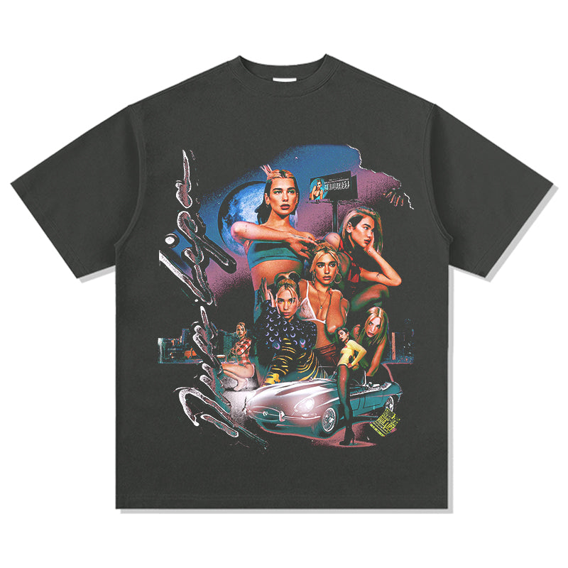 Dualipa Tee Hoodie, Sweatshirt | CoreVibeTees.com (Image 3)