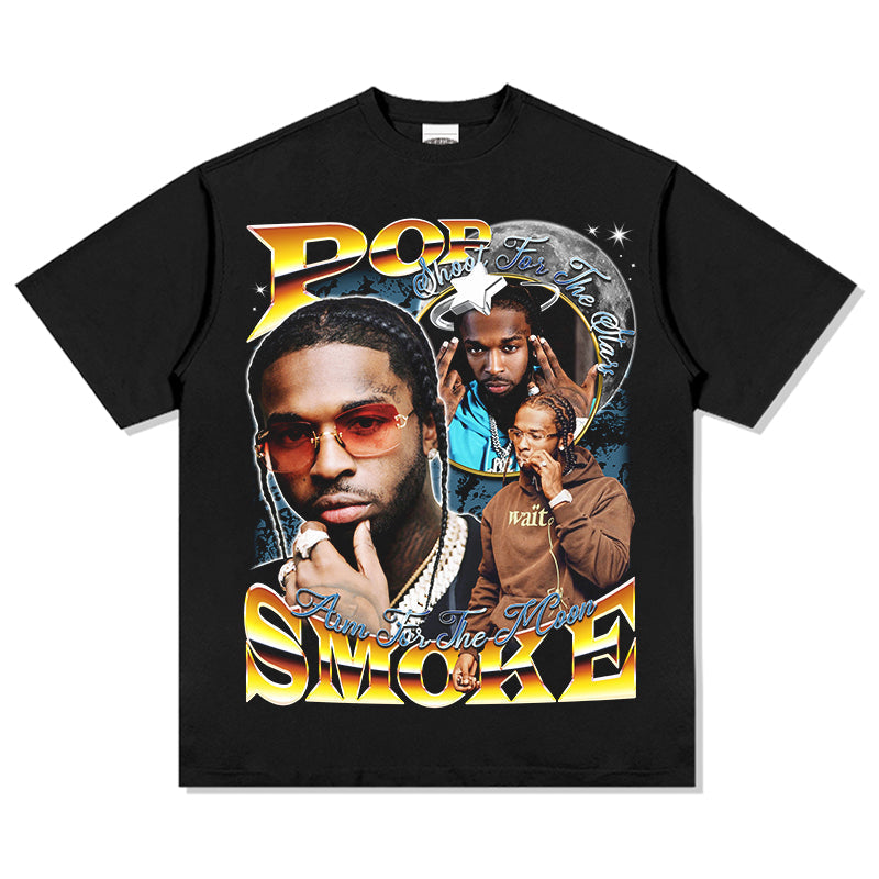 Pop Smoke Tee Style002 Hoodie, Sweatshirt | CoreVibeTees.com (Image 1)