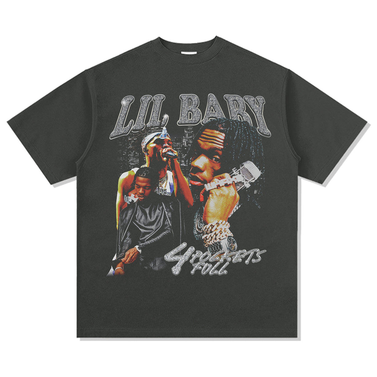 4 Pockets Full By Lil Baby Tee Hoodie, Sweatshirt | CoreVibeTees.com (Image 2)