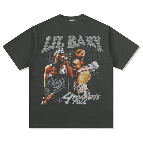 4 Pockets Full By Lil Baby Tee Hoodie, Sweatshirt | CoreVibeTees.com (Image 2)