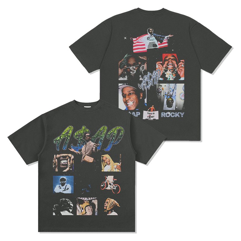 Asap Rocky Tee Style005 Hoodie, Sweatshirt | CoreVibeTees.com (Image 2)
