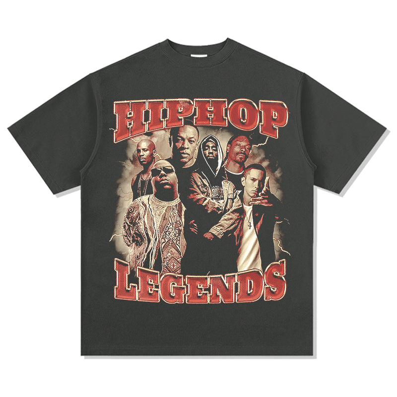 Hip-hop Legends Tee Hoodie, Sweatshirt | CoreVibeTees.com (Image 2)