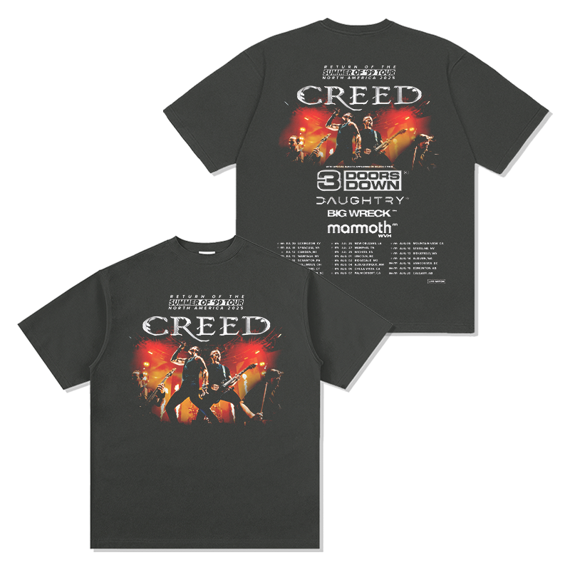 Creed "3 Doors Down" Tee Hoodie, Sweatshirt | CoreVibeTees.com (Image 2)