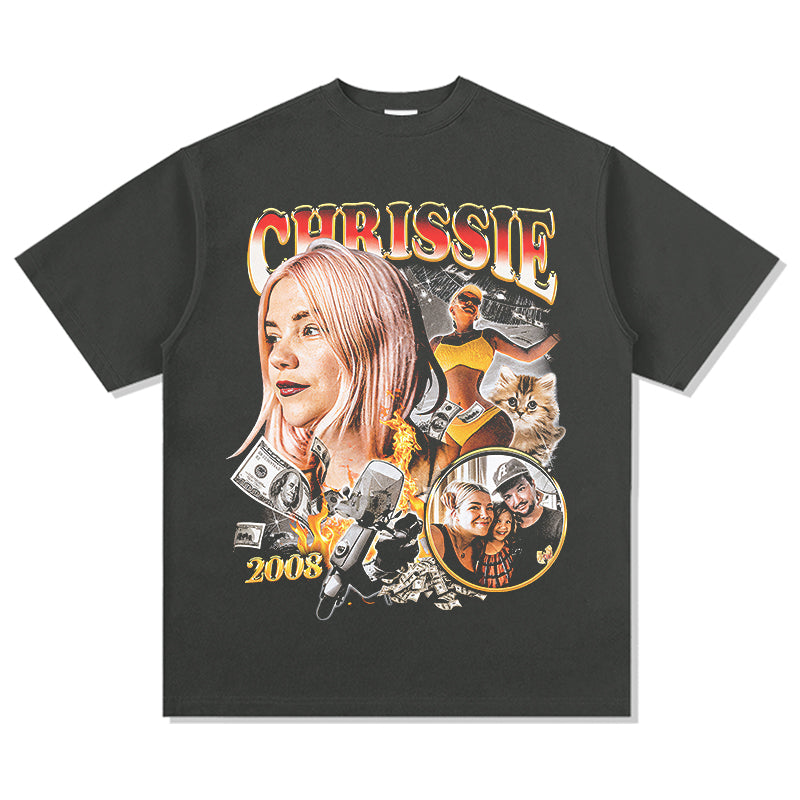 Chrissie Tee Hoodie, Sweatshirt | CoreVibeTees.com (Image 2)