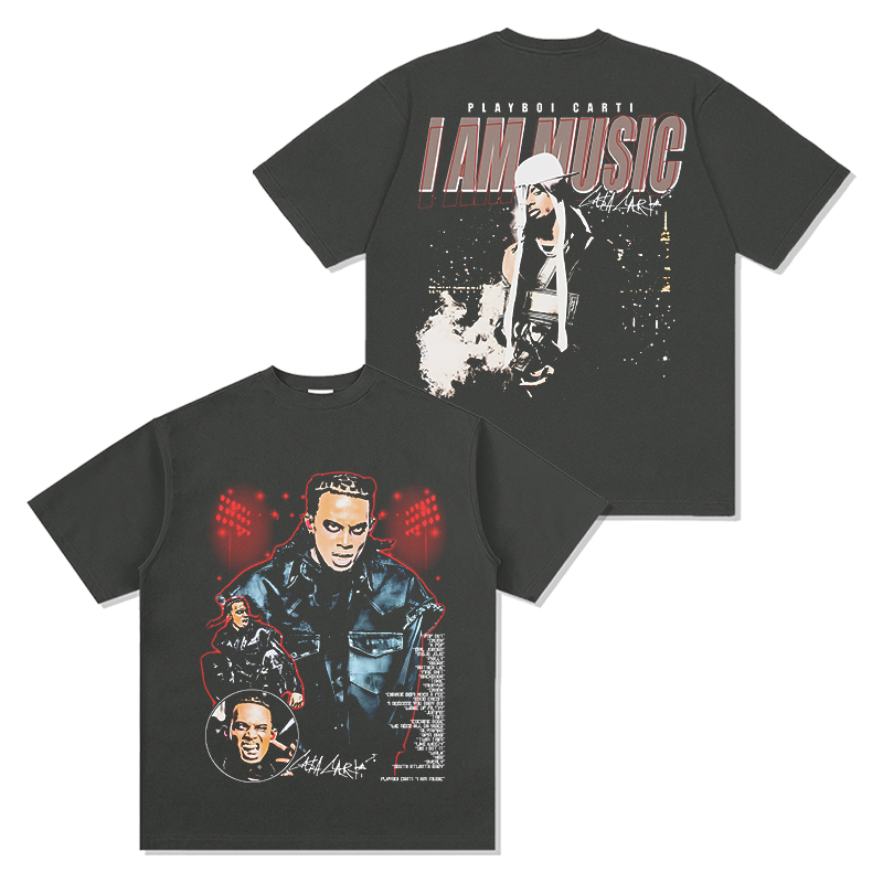 Playboi Carti "I Am Music" Tee Style006 Hoodie, Sweatshirt | CoreVibeTees.com (Image 2)