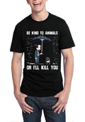 Be Kind To Animals Black T-Shirt Hoodie, Sweatshirt | CoreVibeTees.com
