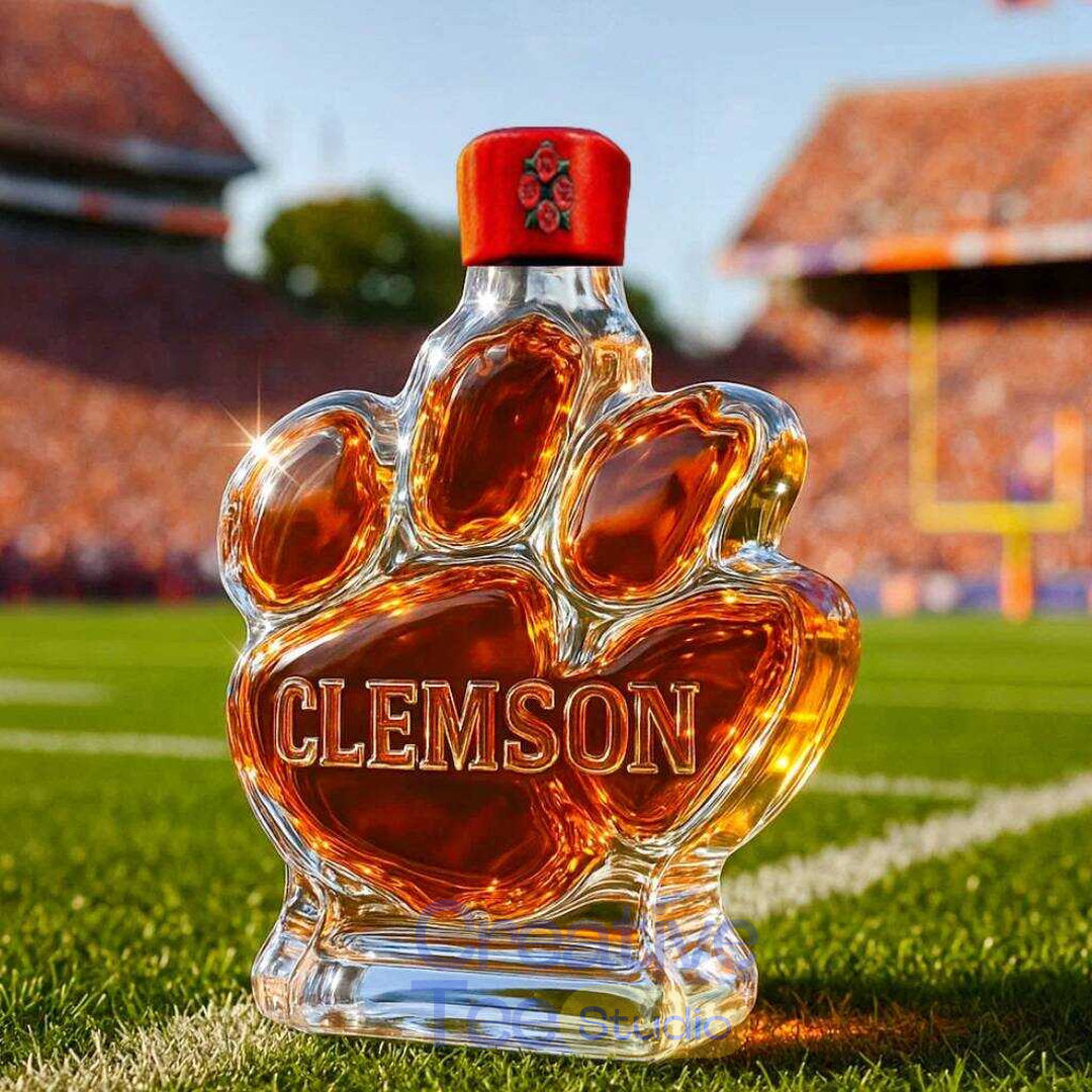 Clemson Tigers Whiskey Bottle – Limited Edition
